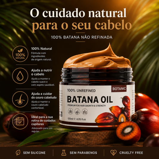 Óleo Batana Crescimento Natural Capilar